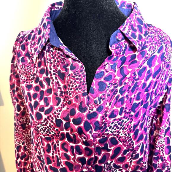 Lilly Pulitzer Davie Hollyhock Gigi Giraffe Print Dress Pink Purple No Belt - Picture 3 of 7